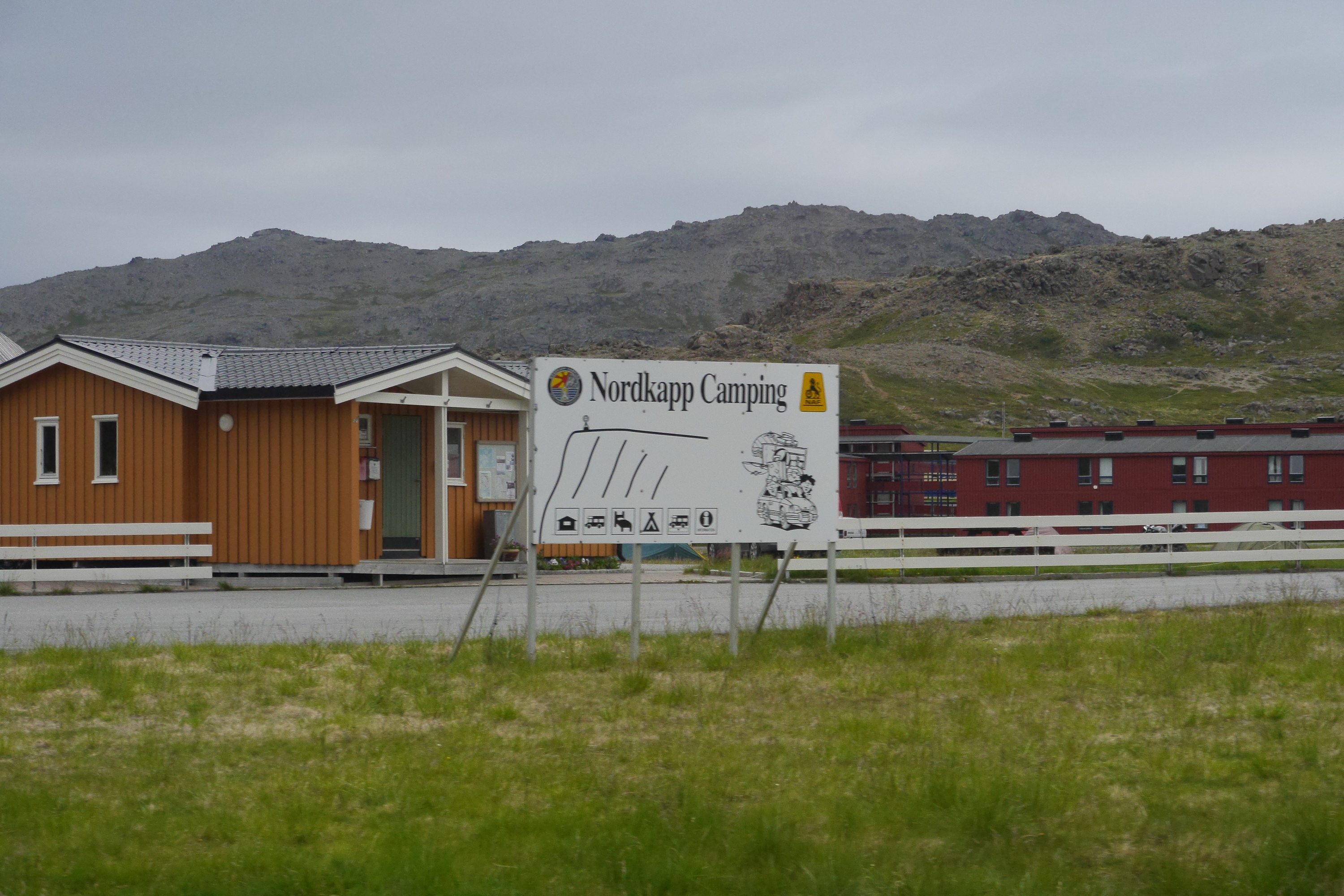 Frühstück am Nordkap